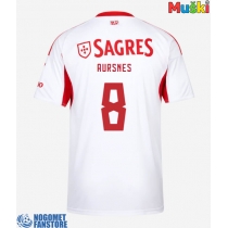 Benfica Fredrik Aursnes #8 Rezervni Dres 2025-26 Kratak Rukav